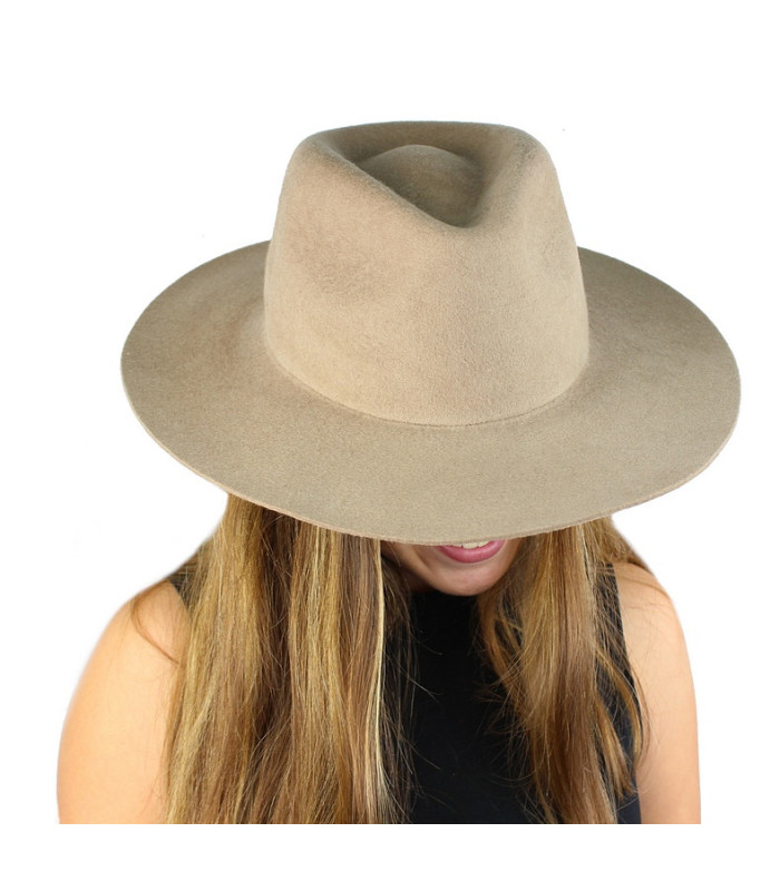 CHAPEAU UNISEXE EN FEUTRE IMPERMÉABLE