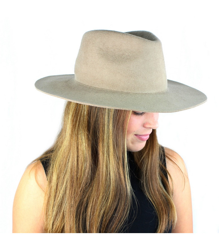 CHAPEAU UNISEXE EN FEUTRE IMPERMÉABLE