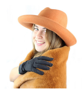 CHAPEAU FEUTRE FEMME 1ª QUALITÉ AUTO-RÉGABLE