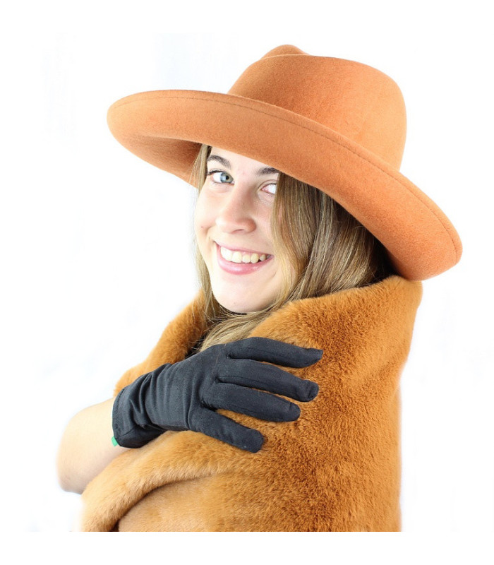 CHAPEAU FEUTRE FEMME 1ª QUALITÉ AUTO-RÉGABLE