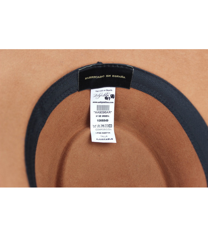 SOMBRERO DE FIELTRO AUTOAJUSTABLE - INDEFORMABLE