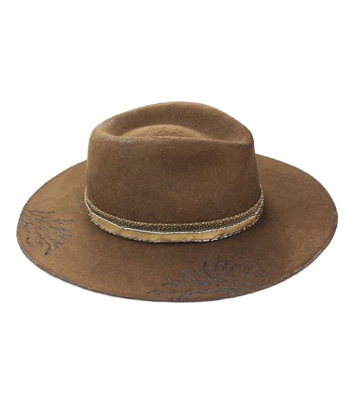 CHAPEAU UNISEX EN FEUTRE IMPERMÉABLE "BENKSHA"