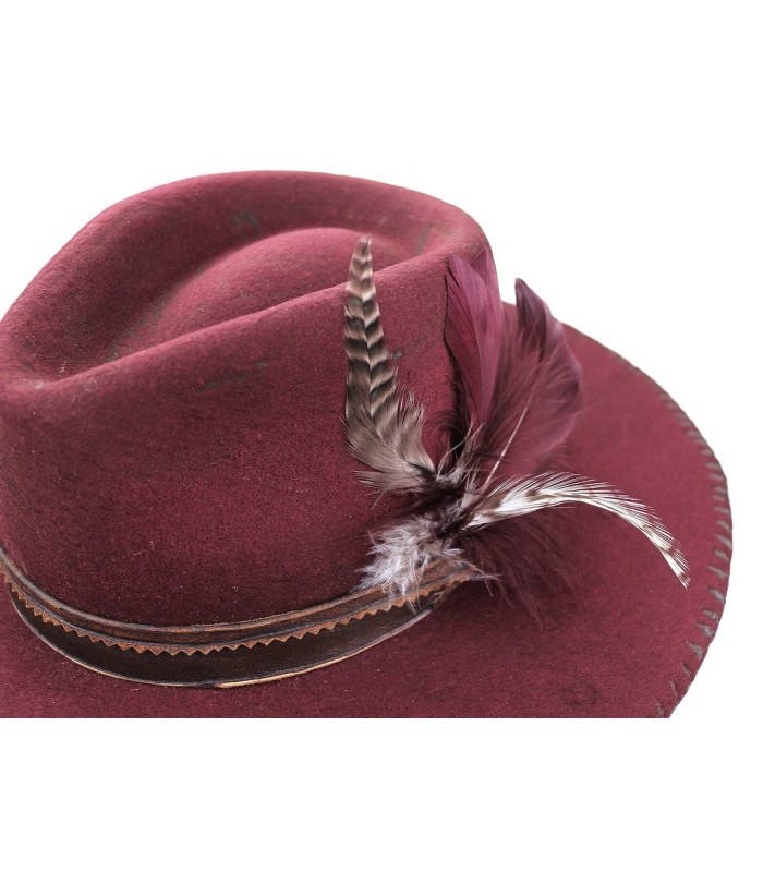 CHAPEAU UNISEX EN FEUTRE IMPERMÉABLE "TRAVELER"