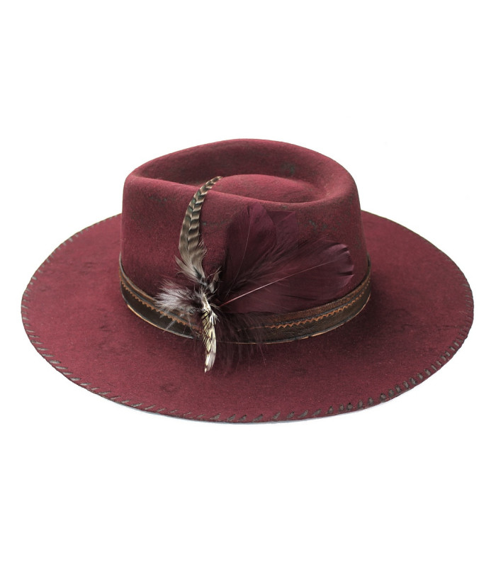 CHAPEAU UNISEX EN FEUTRE IMPERMÉABLE "TRAVELER"