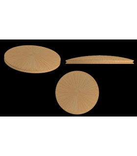 MOULE EN BOIS POUR BORD PAMELA  / 100