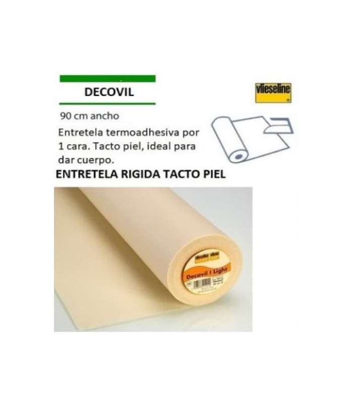 Entoilage thermo-adhésif Decovil Light largeur 90 cm 240 g/m2