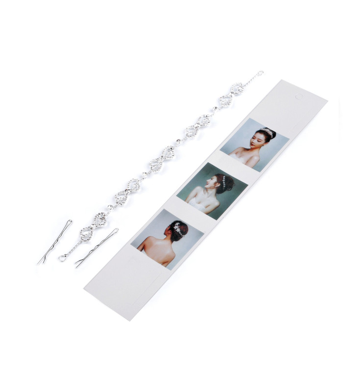 Ornement pour cheveux strass/Serre-tête en strass