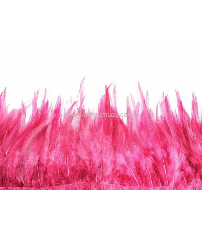 FRANGE DE PLUMES DE COQ 10 CMS.
