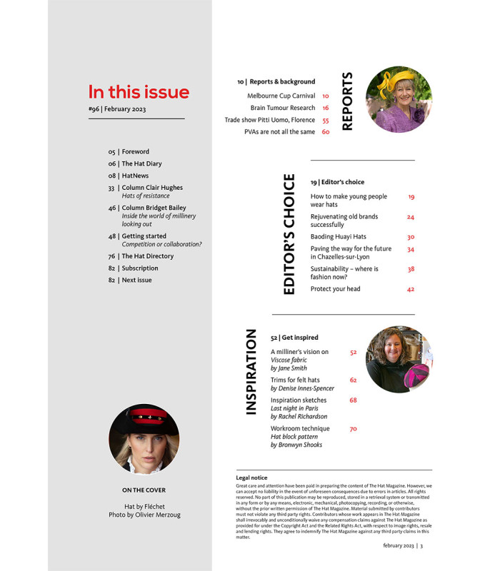 THE HAT MAGAZINE 96 / FÉVRIER 2023