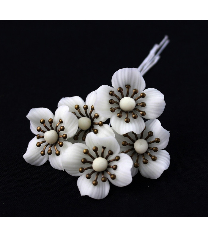 FLEUR DE PORCELAINE FROIDE 23mm