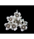 FLEUR DE PORCELAINE FROIDE 23mm
