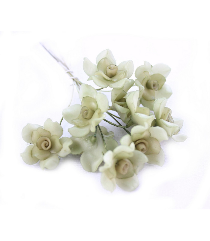 FLEUR DE PORCELAINE FROIDE 18mm
