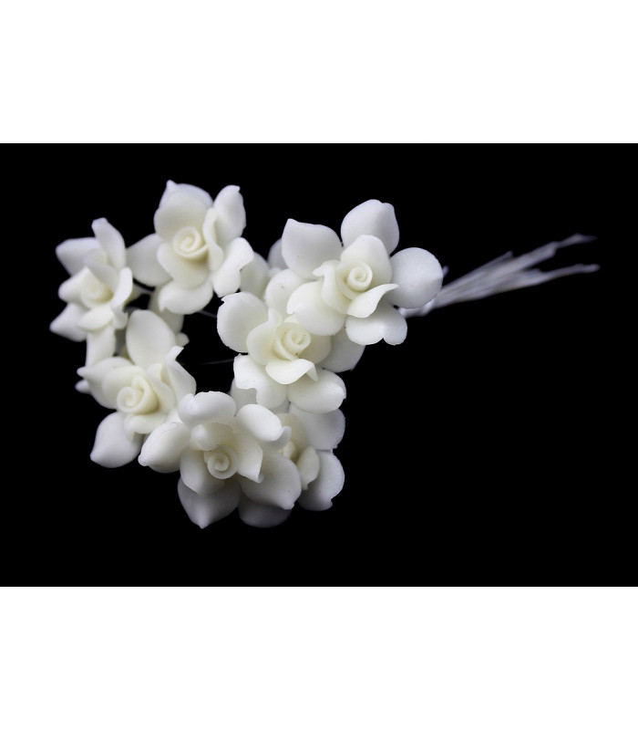 FLEUR DE PORCELAINE FROIDE 18mm