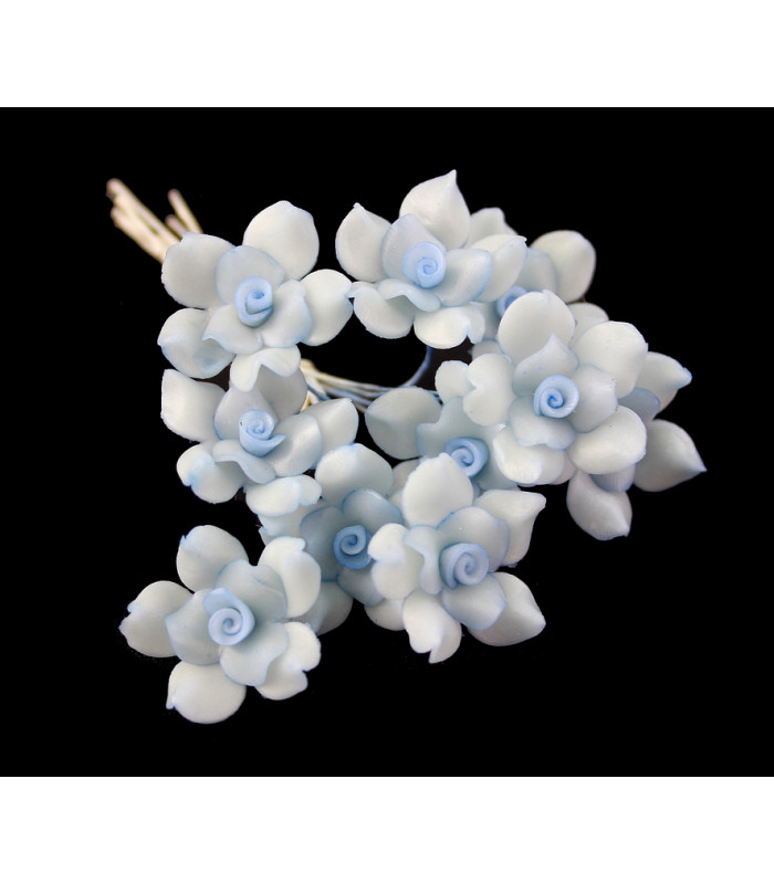FLEUR DE PORCELAINE FROIDE 18mm