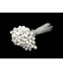 BOUQUET 90 PISTILS 5 MM. MAT TIGE FIL DE FER