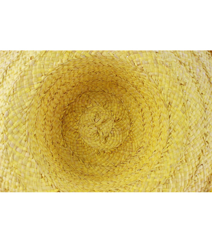 CAPELINE "RAIN" EN RAFFIA NATURELLE 55cm