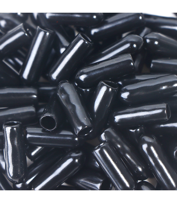 Embout en silicone pour les extrémités des serre-têtes métalliques