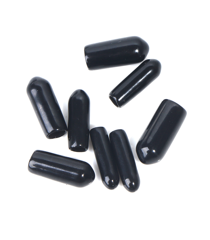 Embout en silicone pour les extrémités des serre-têtes métalliques