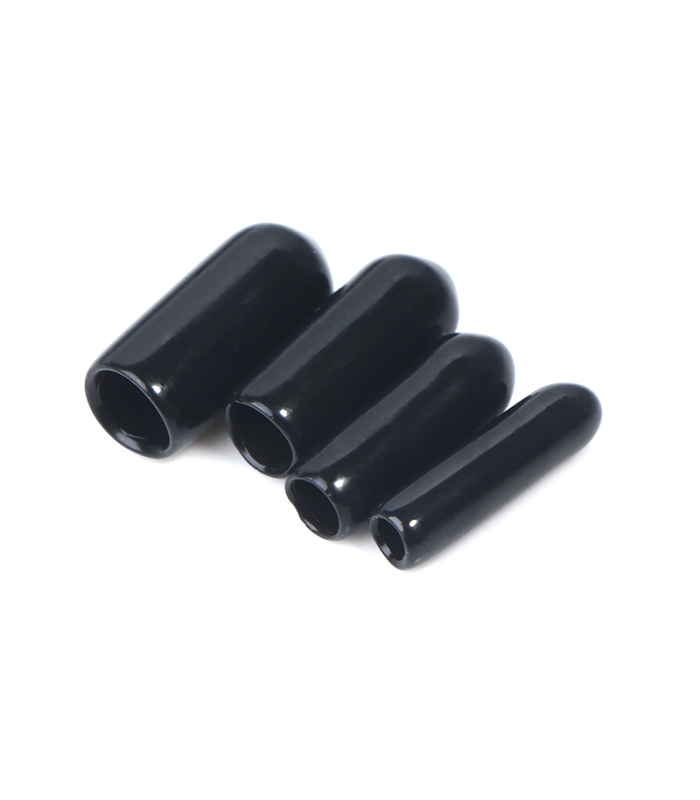 Embout en silicone pour les extrémités des serre-têtes métalliques