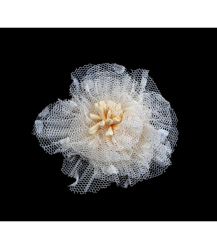 Fleur en Tissu de 6 cm de diamètre