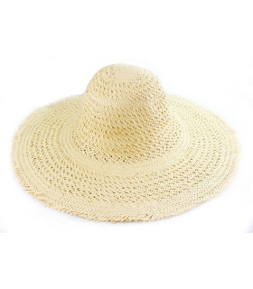 Capeline en fibre de papier non-apprêtée