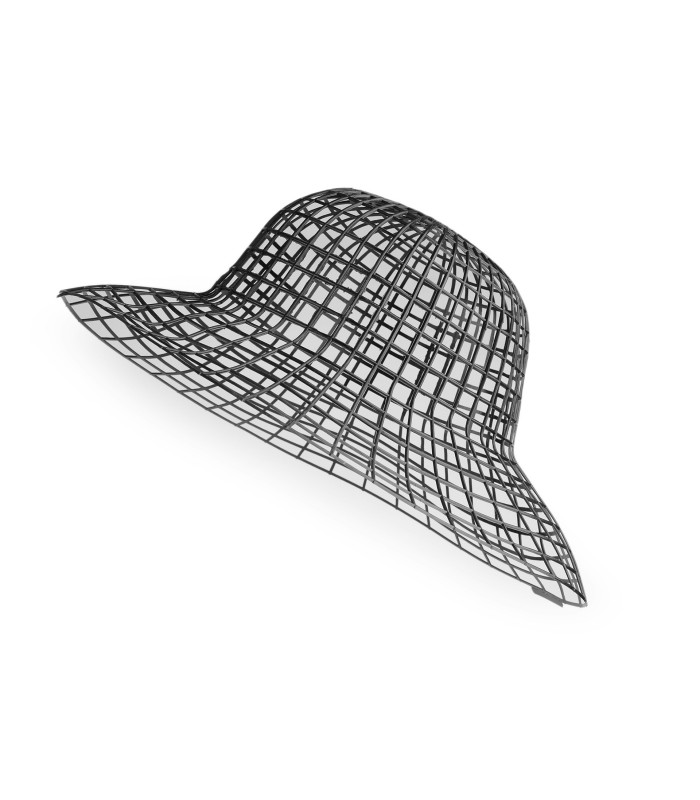 STRUCTURE EN PLASTIQUE POUR LA FABRICATION DE CHAPEAUX