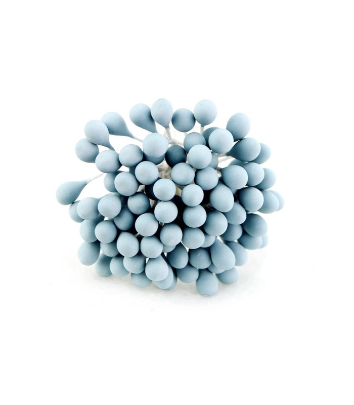 BOUQUET 90 PISTILS 5 MM. MAT TIGE FIL DE FER