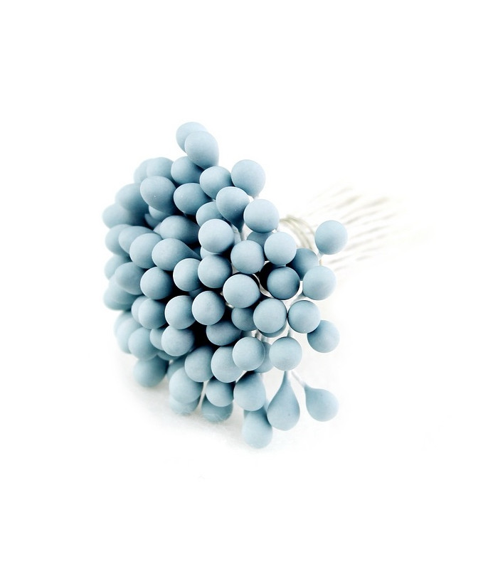 BOUQUET 90 PISTILS 5 MM. MAT TIGE FIL DE FER