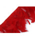 Frange plume de dinde 25 cms.