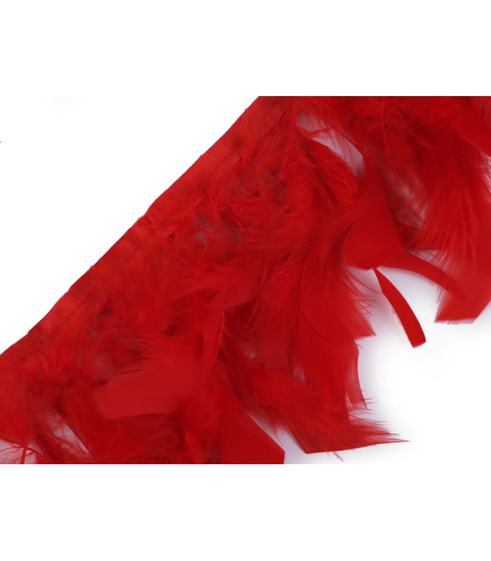 Frange plume de dinde 25 cms.