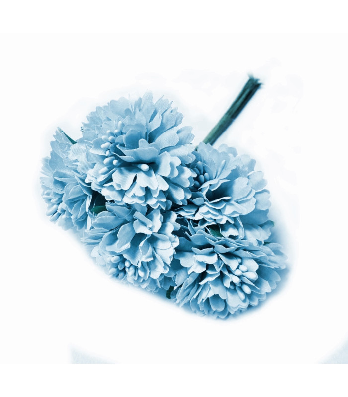 BOUQUET DE FLEUR EN TISSU (6 PCS) "ALMELO".
