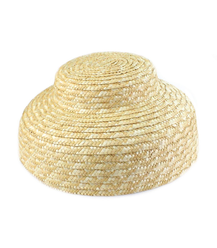 Chapeau en Paille Tressée Naturelle "HEPBURN"