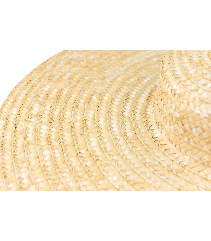 Pamela en Paille Tressée 100% Naturelle "Columbia"