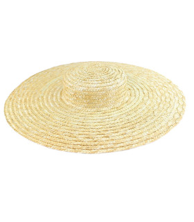 Pamela en Paille Tressée 100% Naturelle "Columbia"