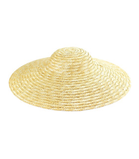 Chapeau en Paille Tressée 100% Naturelle "YANTSÉ"