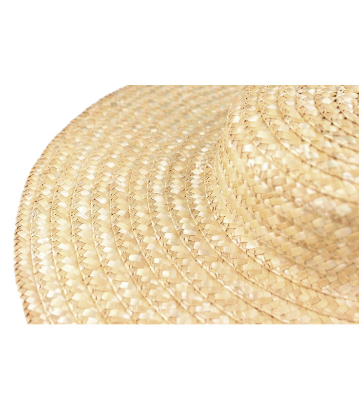 Hand-woven 100% Natural Straw Pamela "NORMANDY"