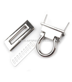 BROCHE SAC-PORTE-MONNAIE 17 X45 MM.