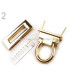 BROCHE SAC-PORTE-MONNAIE 17 X45 MM.