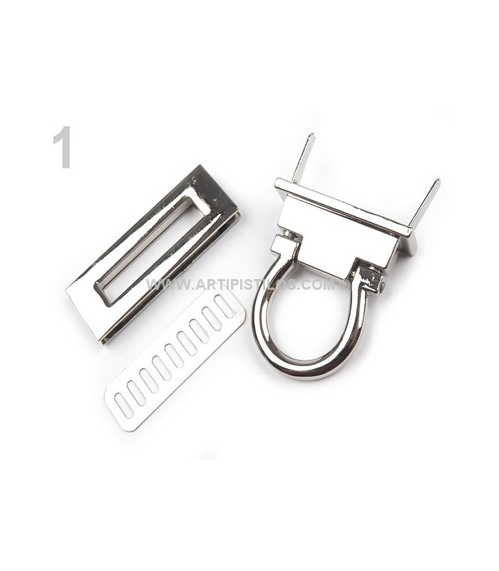 BROCHE SAC-PORTE-MONNAIE 17 X45 MM.
