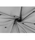 Tulle fin avec perles 1,60 x 1 mt.