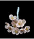FLEUR EN PORCELAINE FROIDE - 025