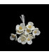 FLEUR EN PORCELAINE FROIDE - 025