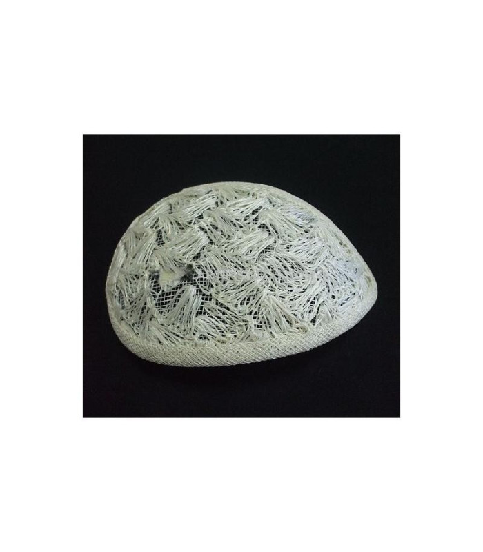 BASE COUVRE-CHEF CROCHET/ABACA
