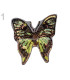 APPLICATION PAPILLON AVEC PAILLETTES 23 X 23 CMS.