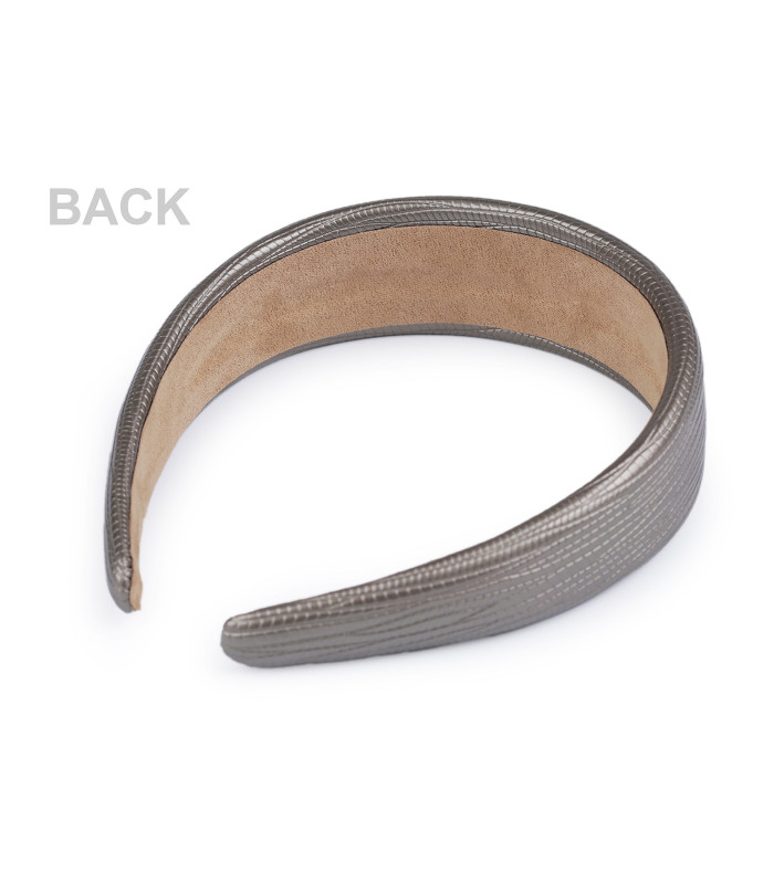 Large bandeau en faux cuir