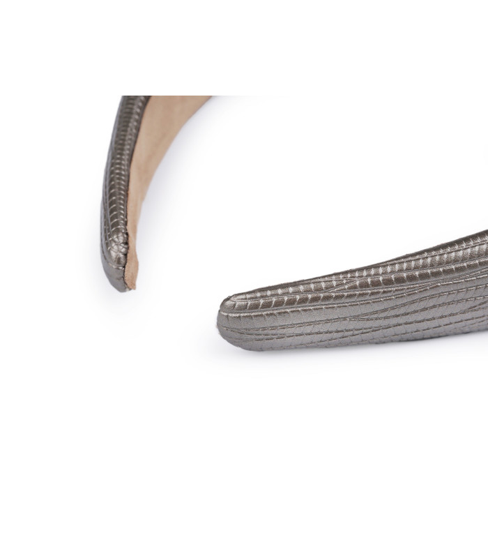 Large bandeau en faux cuir