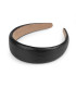 Large bandeau en faux cuir