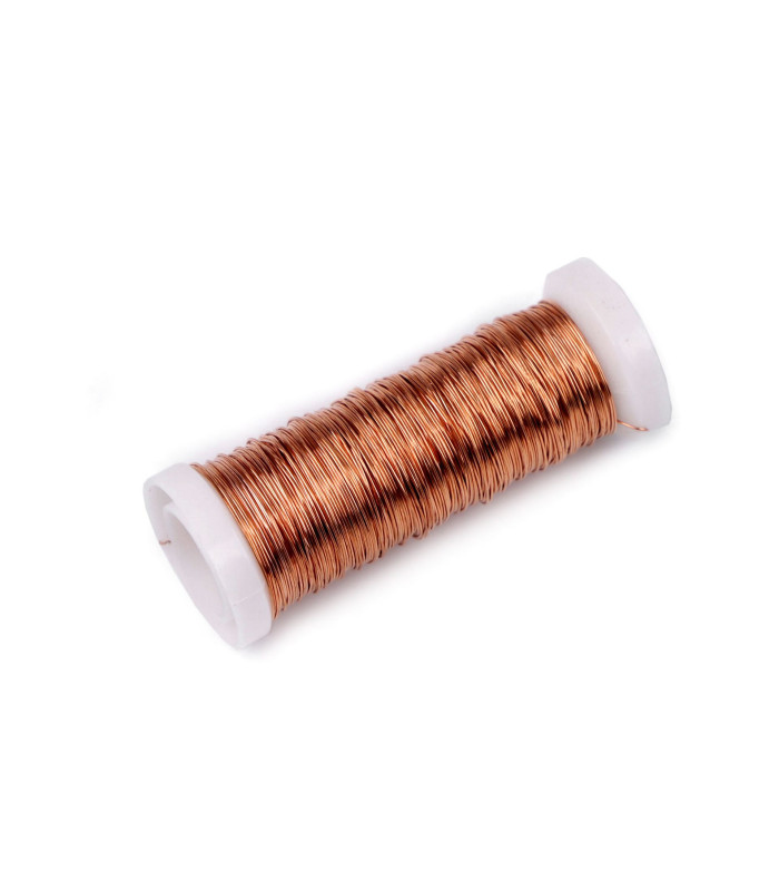 Bobine de fil laqué Ø0,30 mm. x 20 mts.