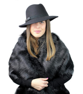 Étole en fourrure synthétique de première qualité