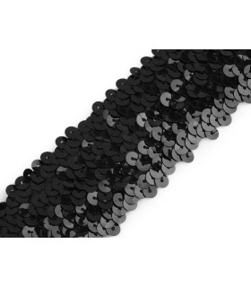 Élastique liseré avec sequins 45 mm. x 1 mt.